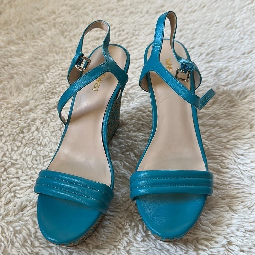 Nine West iron heels shoes size 8 price firm!